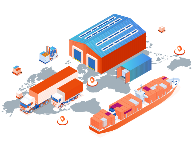 Logistics illustration